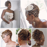 Loc Wedding Hairstyles