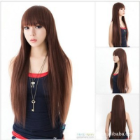 Korean Girl Straight Hairstyle