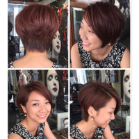 Korean Short Hair Volume Perm