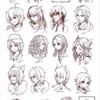 Anime Curly Hairstyles