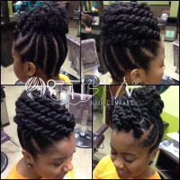 Evening Hairstyles For Natural Hair