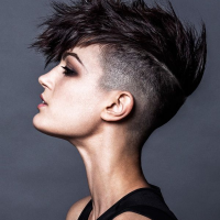 Short Hairstyles For Women Mohawk