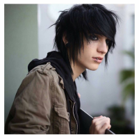 Curly Emo Hairstyles For Guys