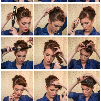 Tutorial 50s Updo Hairstyles For Long Hair