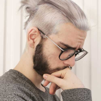 Mens Hairstyles Short Ponytail