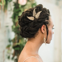 Dread Wedding Hairstyles