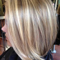 Medium Bob Highlighted Hairstyles