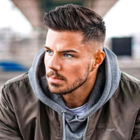 Fade Medium Hairstyles For Men With Thick Hair