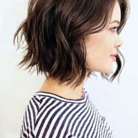 Short Hairstyle For Thin Hair Asian