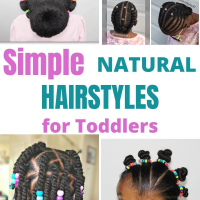 Easy Natural Hairstyles For Black Girls Kids