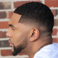 Fade Haircuts Side Cut Hairstyle For Black Guys