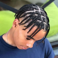 Box Braid Hairstyles For Men