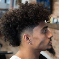 Black Mens Curly Hairstyles 2018