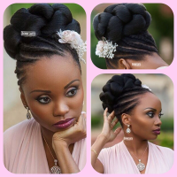 Wedding Hairstyles For Natural Black Hair