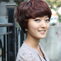 Korean Girl Short Hair Style