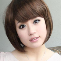 Korean Hairstyle For Female Round Face