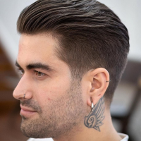 Men's Classic Taper Hairstyle