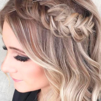 Down Curly Prom Hairstyles For Short Hair