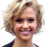 Round Face Short Hairstyles For Curly Hair