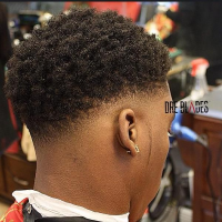 Black Men Hairstyles Nappy Drop Fade Afro