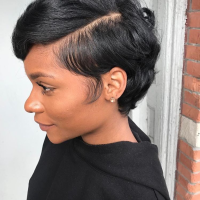 Cute Hairstyles Pixie Short Black Hairstyles