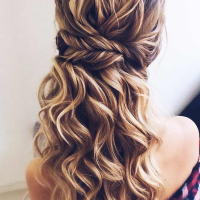 Holiday Hairstyles For Long Curly Hair