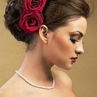 Wedding Hairstyles With Roses