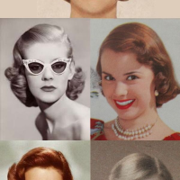 Medium Length Hair 1950s Hairstyles