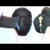 Easy French Roll Hairstyle Step By Step