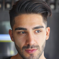 Mens Side Comb Hairstyles