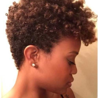 Short Natural Curly Hairstyles For Black Hair