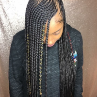 African Braids Hairstyles Lemonade Braids