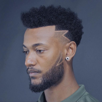 Black Men Medium Hairstyles