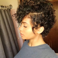 Cute Curly Hairstyles For Black Hair