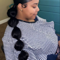 Ponytail Hairstyles Black Woman