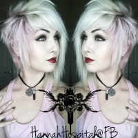 Medium Goth Hairstyles