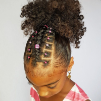 Rubber Band Hairstyles For Black Toddlers