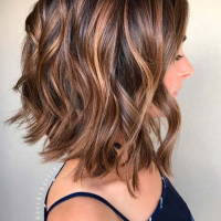 Short Hairstyles For Thick Hair With Highlights