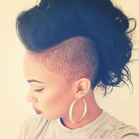 Black Female Mohawk Hairstyles