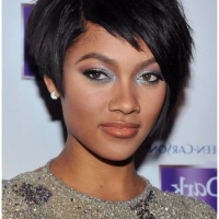 Round Face Bob Hairstyles For Black Women