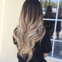 Blonde Ombre Long Hairstyles