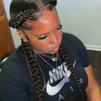 2 Feed In Braids Hairstyles