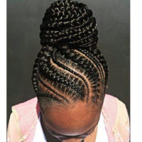 Goddess Braid Braided Updo Hairstyles For Black Hair