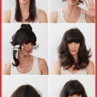 Hot Roller Hairstyles Short Hair