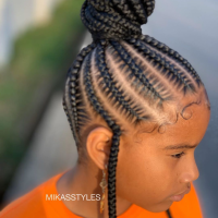 Braided Ponytail Hairstyles For Kids