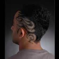 Mens Tramlines Hairstyles