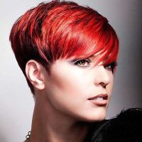 Short Red Hairstyles For Over 50