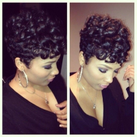 Short Wavy Hairstyles For Black Women