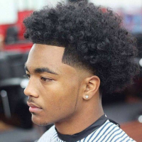 Curly Black Boy Long Hairstyles