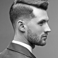 Mens Hard Part Hairstyles